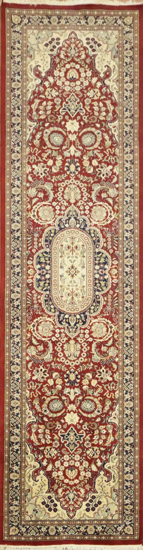 Aubusson Chinese Runner Wool Rug 3x10