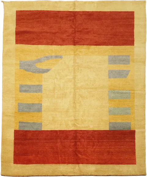 Wool Modern Gabbeh Persian Area Rug 8x10