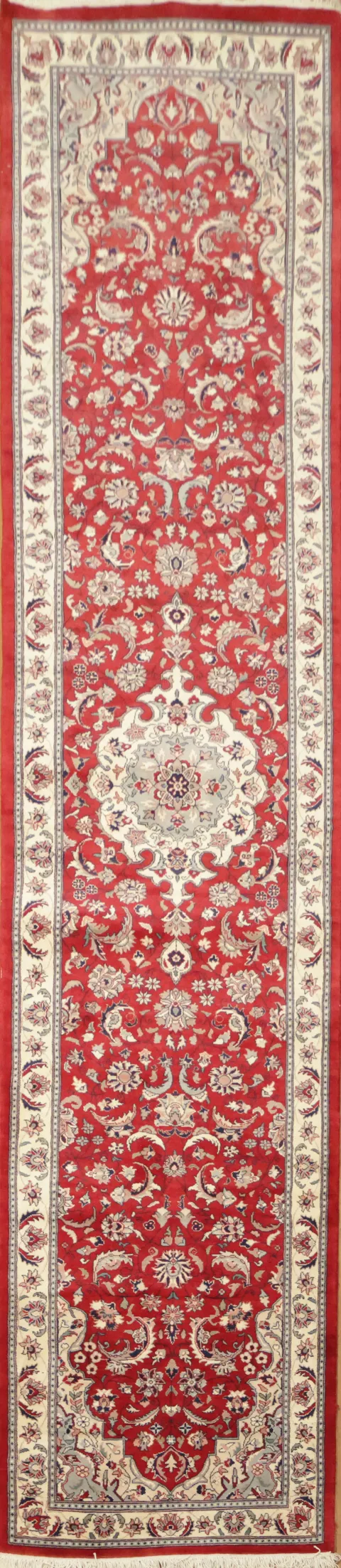 Aubusson Chinese Runner Wool Rug 3x12
