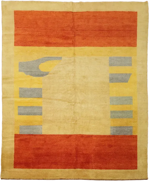 Wool Gabbeh Persian Area Rug 8x10