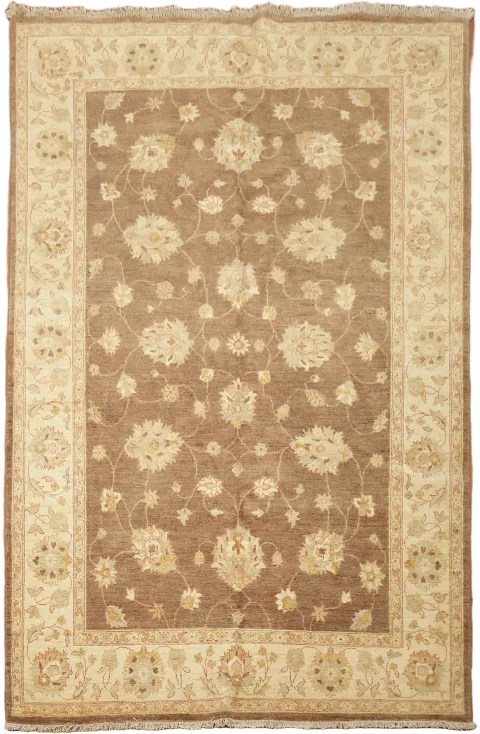 Peshawar Oriental Area Wool Rug 6x9