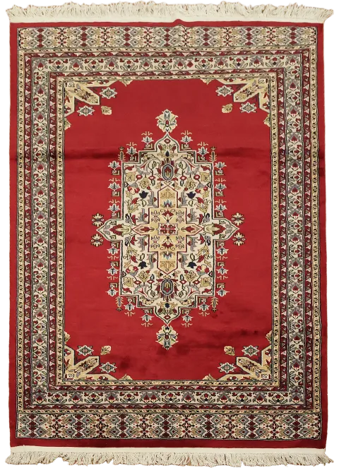 Bokhara Oriental Wool Rug 5x7
