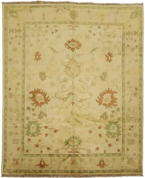 Agra Oriental Area Wool Rug 8x10