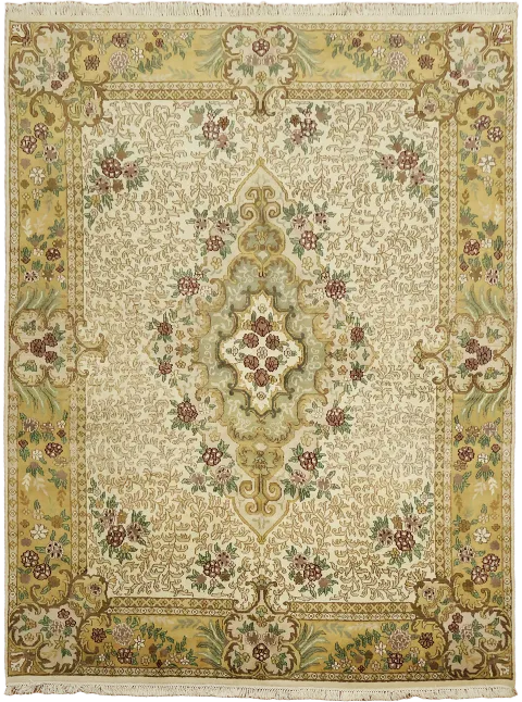 Agra Oriental Area Wool Rug 8x10