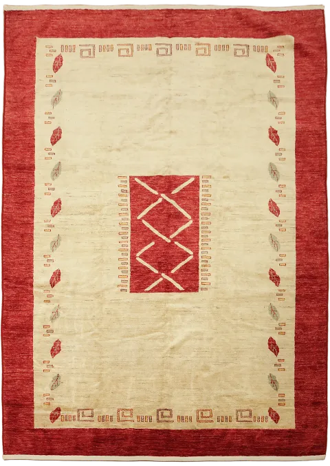 Gabbeh Persian Area Wool Rug 8x11
