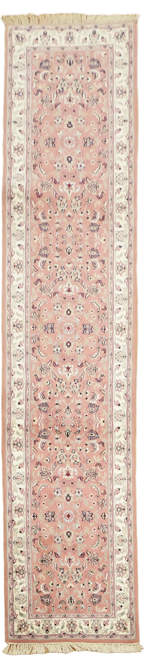 Kashan Oriental Runner Wool Rug 3x12