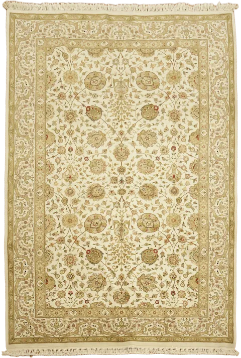 Top Quality Tabriz Oriental Area Wool Rug 6x9