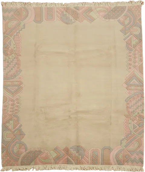 Nepalese Oriental Area Wool Rug 8x10