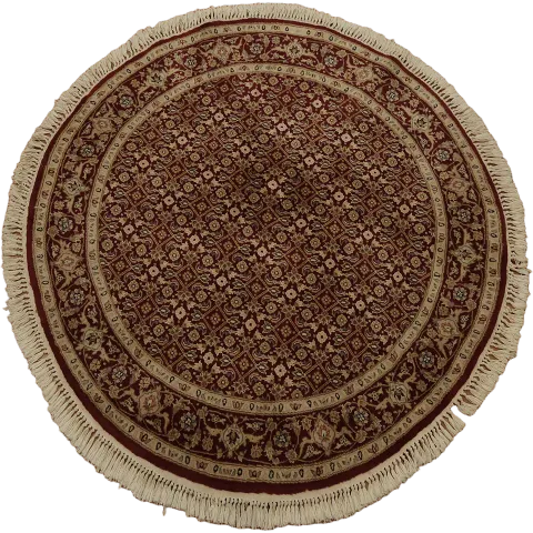 All Over Tabriz Oriental Wool Rug 4x4