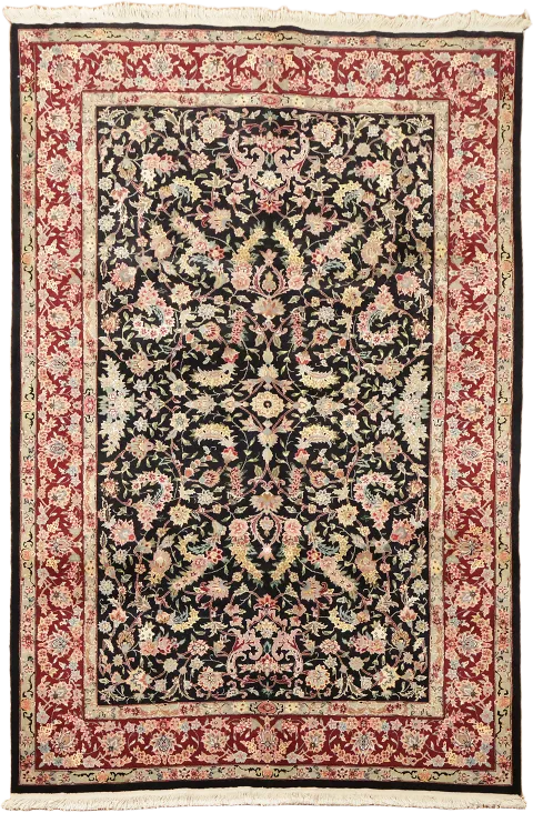 Top Quality All Over Aubusson Chinese Area Wool Rug 6x9