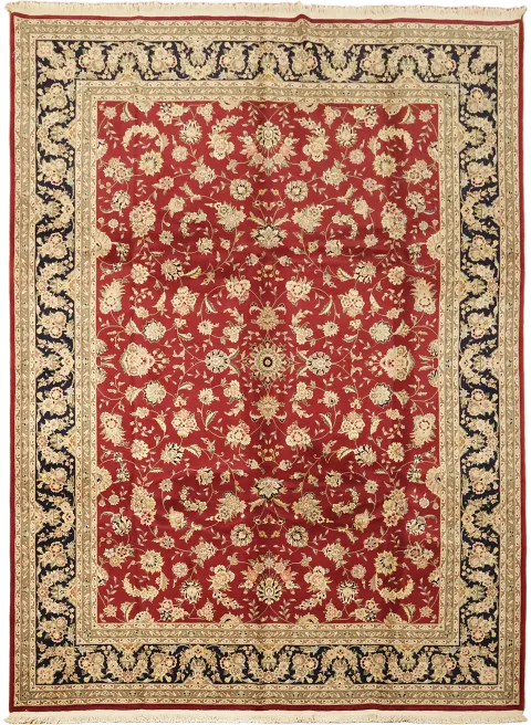 Top Quality Red Wool Tabriz Oriental Area Rug 9x12