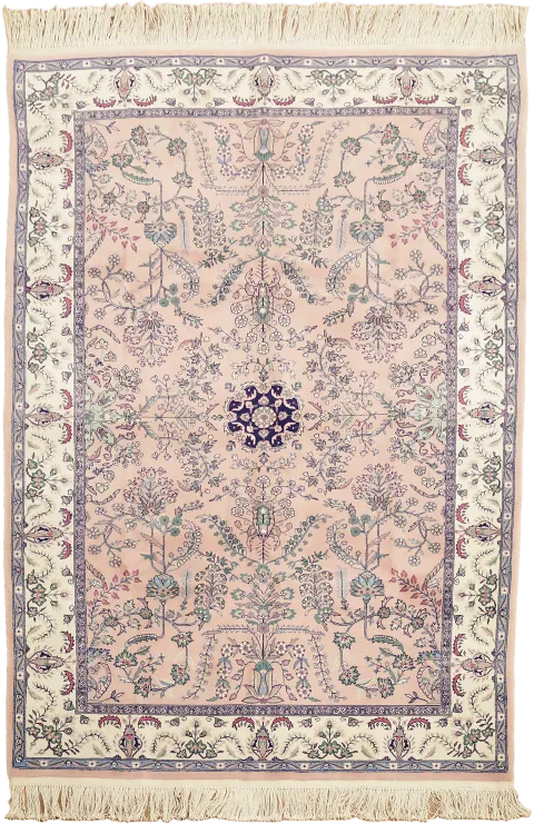 Kashan Oriental Area Rug 6x9