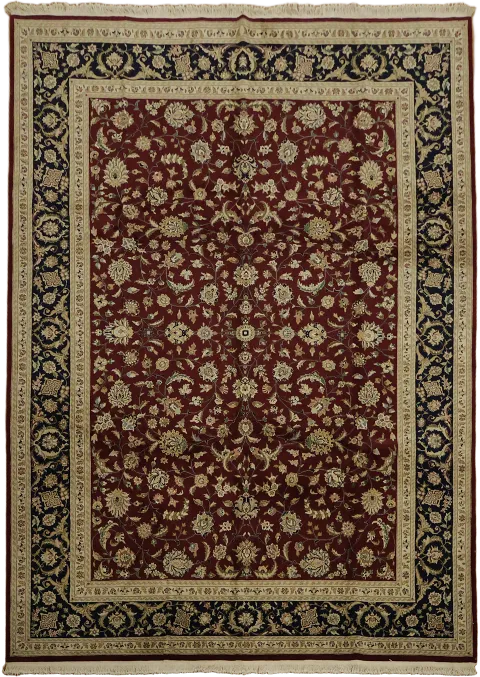 Tabriz Oriental Large Wool Rug 10x14