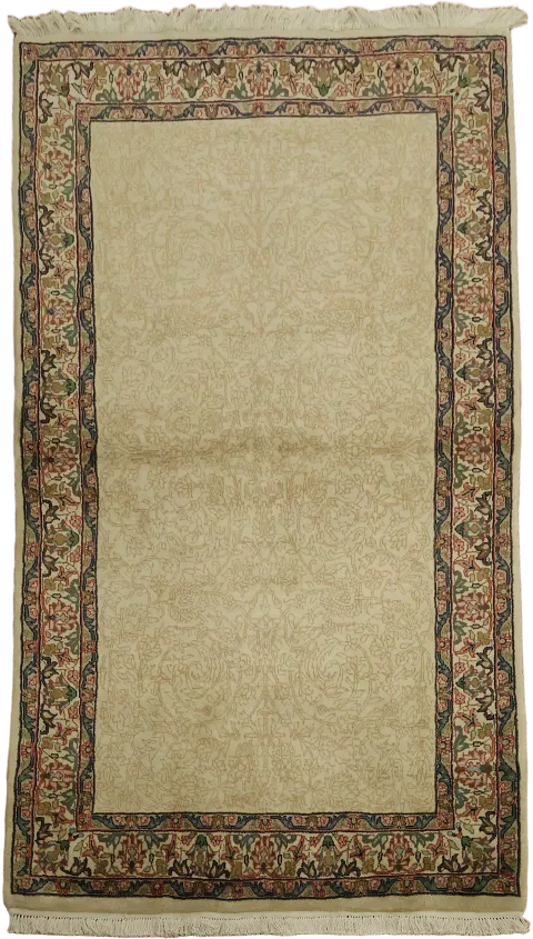 Agra Oriental Wool Rug 4x7