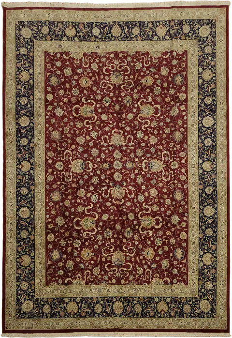Top Quality Vegetable Dye Wool Tabriz Chinese Large Rug 10x14