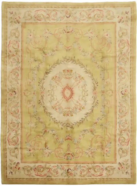 Aubusson Chinese Wool Area Rug 9x12
