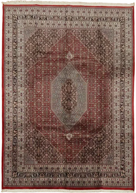Bidjar Oriental Geometric Wool Area Rug 8x12