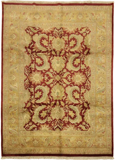 Stunning Wool Agra Oriental Area Rug 9x12