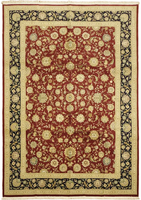 Top Quality Vegetable Dye Wool Tabriz Oriental Area Rug 10x14