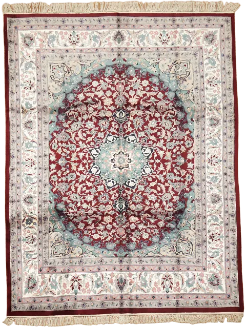 Kashan Oriental Area Wool Rug 9x12