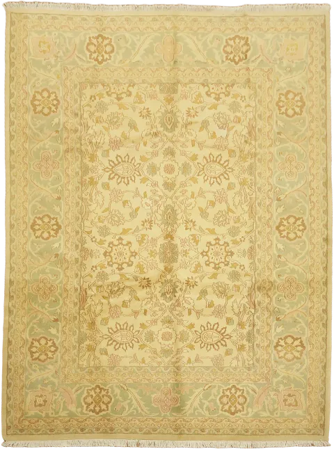 Floral Agra Oriental Area Wool Rug 9x12