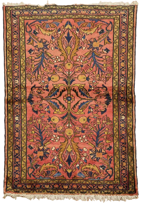 Vegetable Dye Tribal Wool Lilian Persian Rug 3x5
