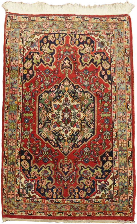 Top Quality Vintage Wool Bidjar Persian Rug 3x4