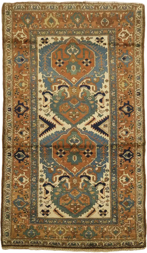 Vintage Malayer Persian Wool Rug 4x6