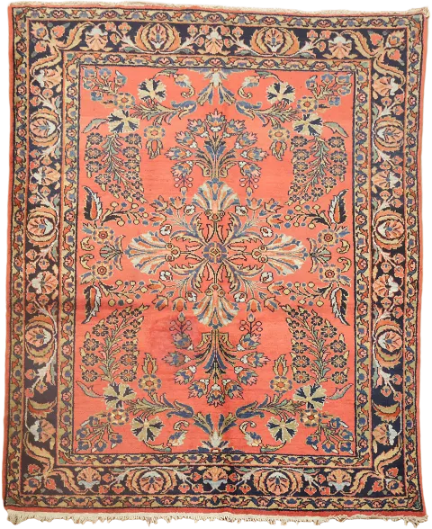 Old Vintage Tribal Wool Lilian Persian Rug 5x6