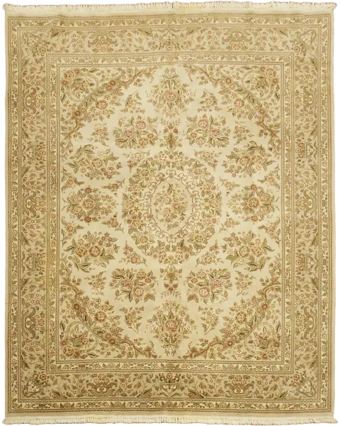 Top Quality Floral Wool Tabriz Chinese Rug 8x10