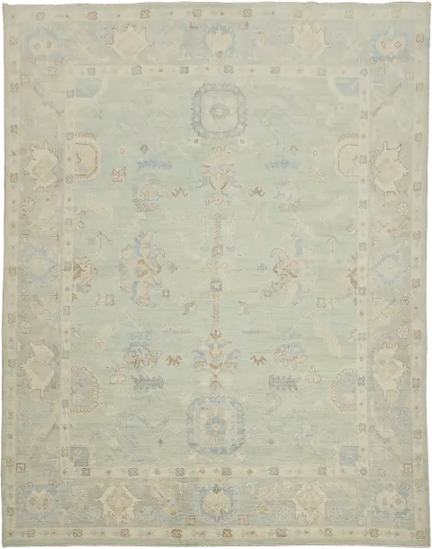 Wool Traditional Oushak Area Rug 8x10
