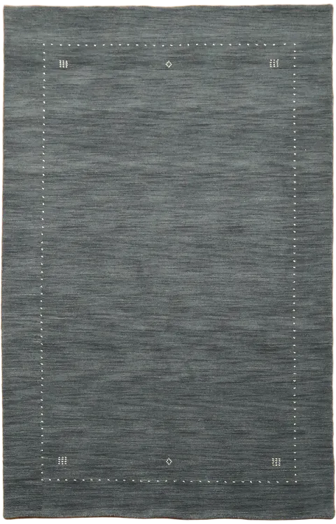 5x8 Gray Gabbeh Tribal Rug