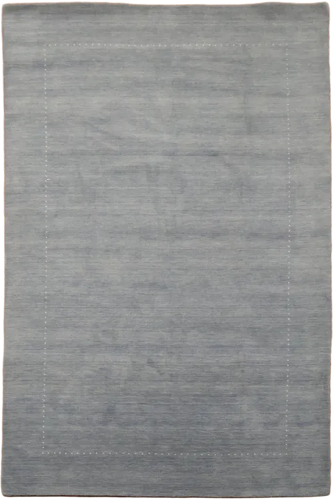 Soft Blue Gabbeh Area Rug 6x9