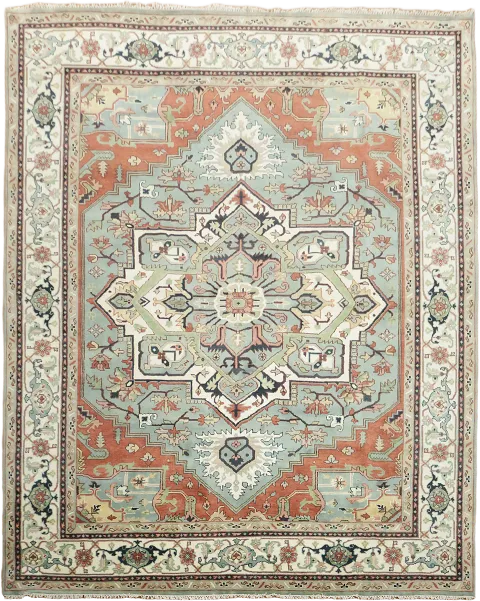 Elegant Multicolor Vintage Rug for Timeless Home Decor 12x15