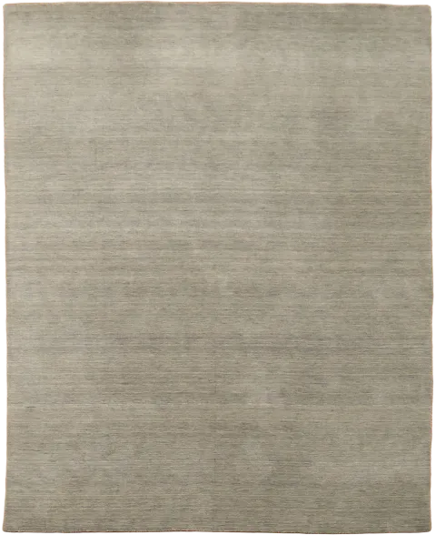 Minimalist Gray Gabbeh Area Rug 8x10