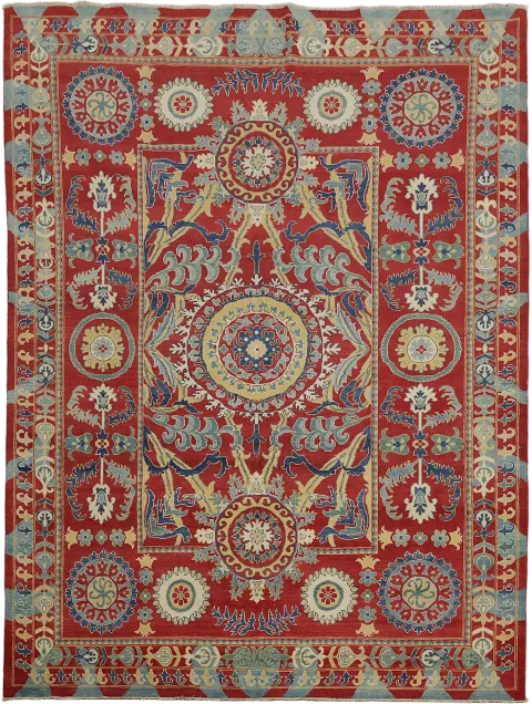 Top Quality Vegetable Dye Wool Art & Craft Rug 9x12