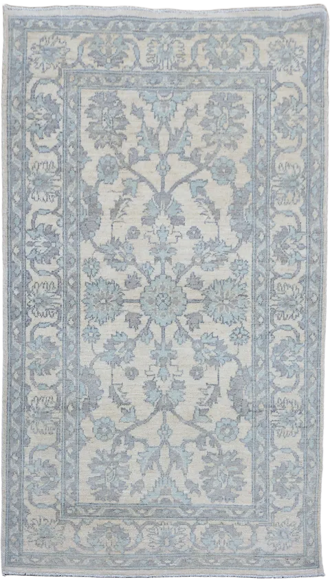 Oushak Turkish Wool Rug 3x5