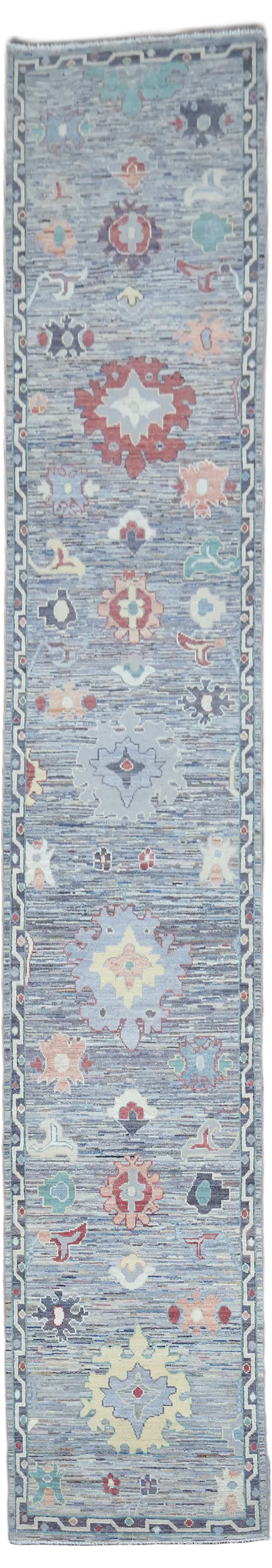 Over Size Outstanding Wool Kazak Oriental Runner Rug 3x15