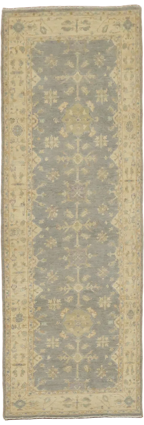 Top Quality Wool Oushak Turkish Runner Rug 3x8
