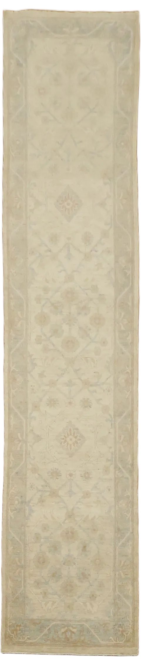Top Quality Wool Oushak Turkish Runner Rug 3x12