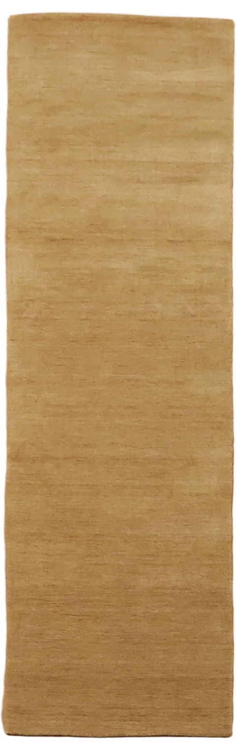 Camel Gabbeh Runner Rug 3x8