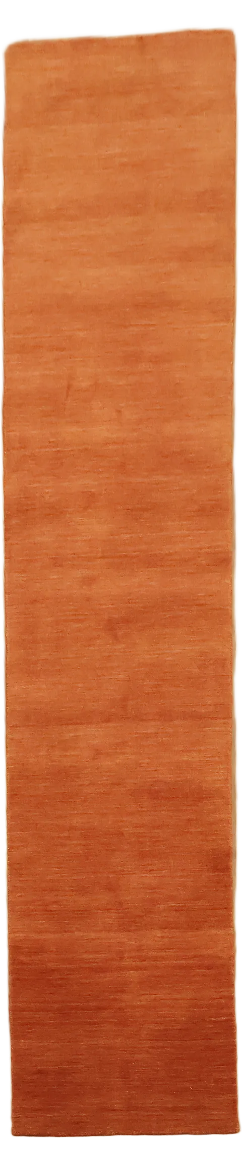 2x12 Orange Gabbeh Runner Rug