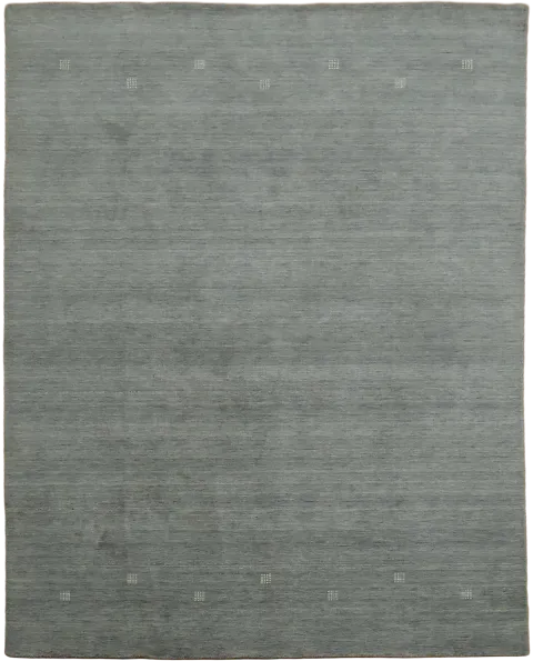 8x10 Soft Gray Gabbeh Tribal Area Rug