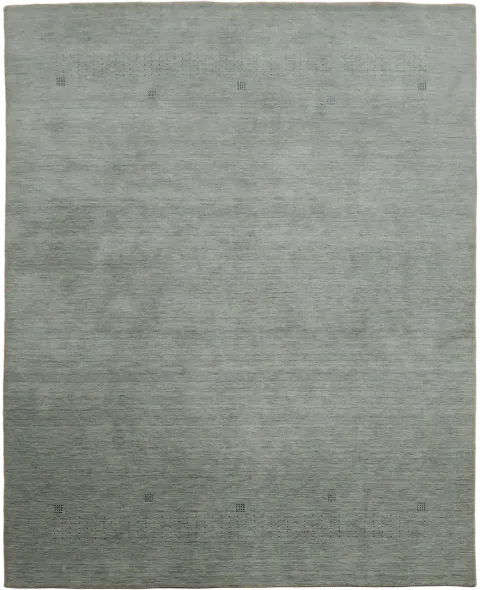 Muted Gray Gabbeh Tribal Area Rug 8x10