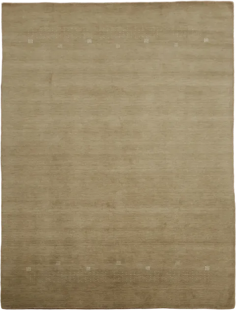 9x12 Elegant Beige Gabbeh Area Rug