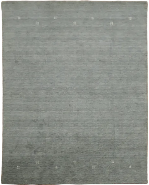 Soft Gray Gabbeh Tribal Area Rug 8x10
