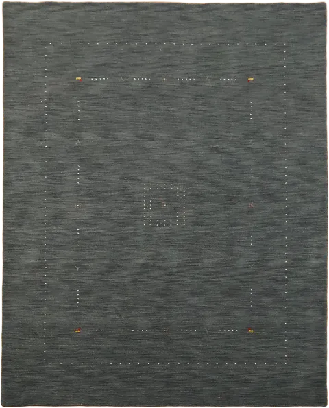 Muted Gray Gabbeh Tribal Area Rug 8x10