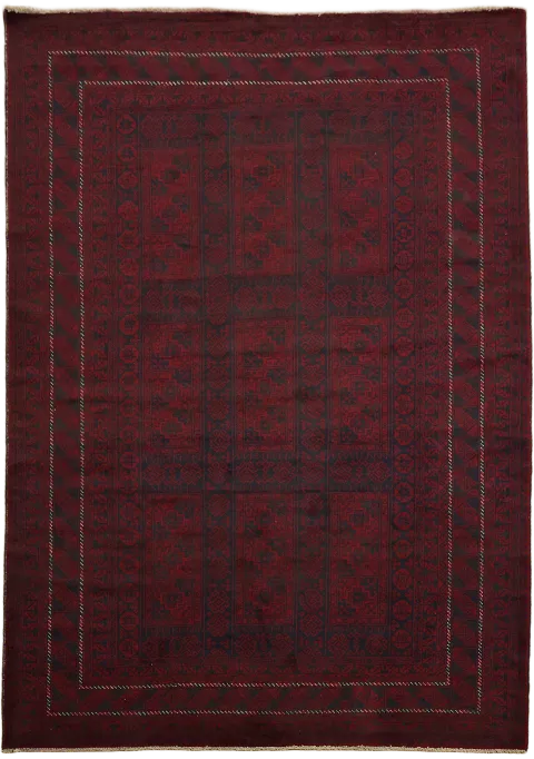 Vegetable Dye Tribal Wool Balouch Oriental Area Rug 7x10