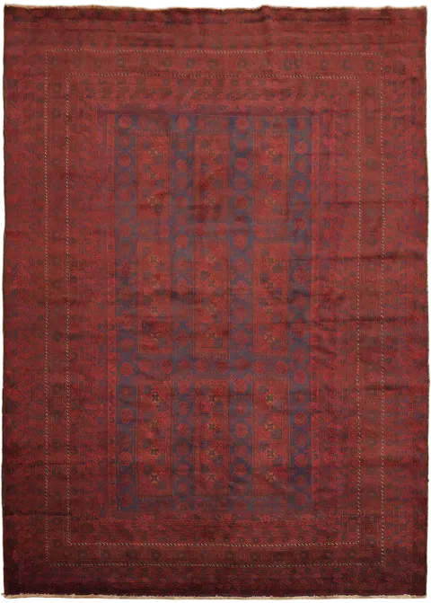 Outstanding Tribal Geometric Bokhara Oriental Area Wool Rug 7x10