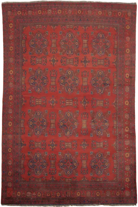 Tribal Wool Balouch Oriental Area Rug 6x9